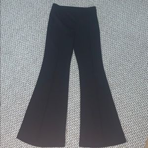 BLACK FLARE DRESS PANTS